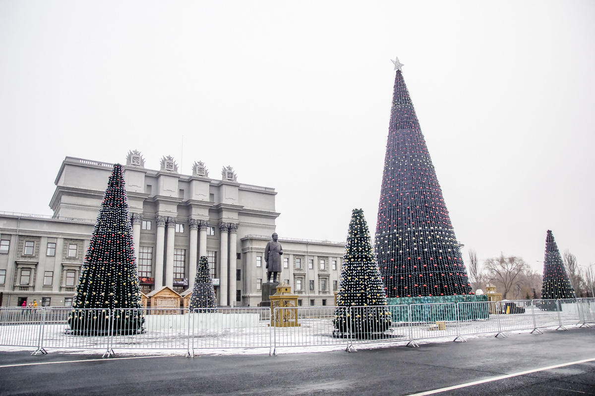 Новогодняя Ночь Снег
